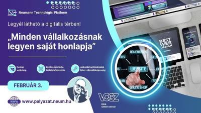 Már 3200-nál több cég érdeklődik a minden vállalkozásnak legyen saját honlapja program iránt