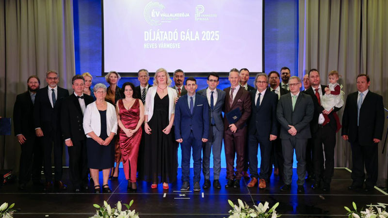 Huszadik alkalommal köszöntötték a Primákat és az Év vállalkozóit Heves vármegyében