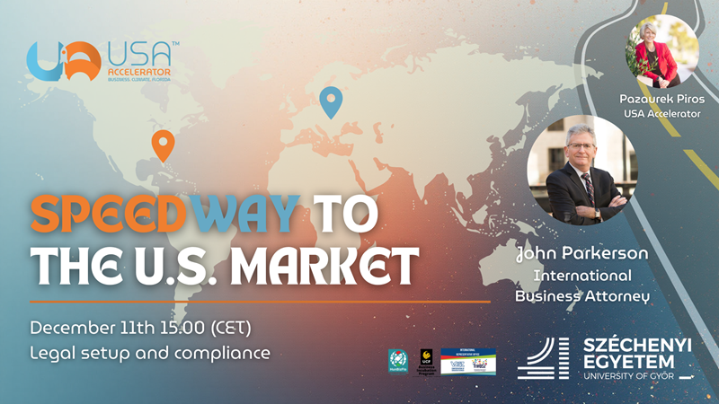 Folytatódik a Speedway to the U.S. Market webinársorozat 