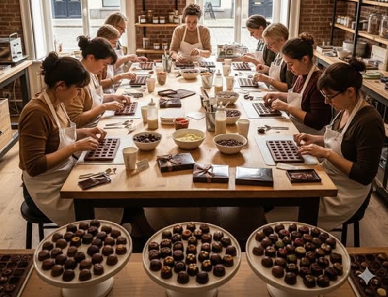 Bonbon készítő workshop