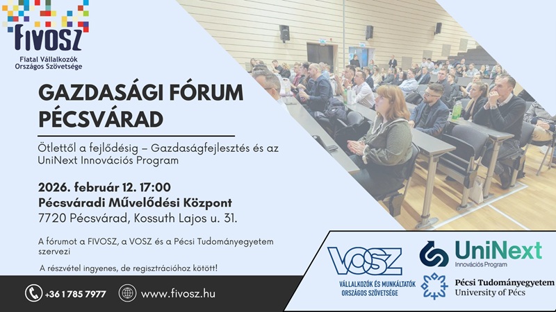 Gazdasági Fórum Pécsvárad – ahol a térség jövője formálódik!