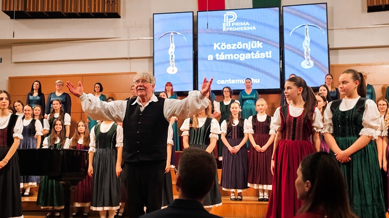 A Cantemus Kórus köszönetnyilvánító koncertet adott
