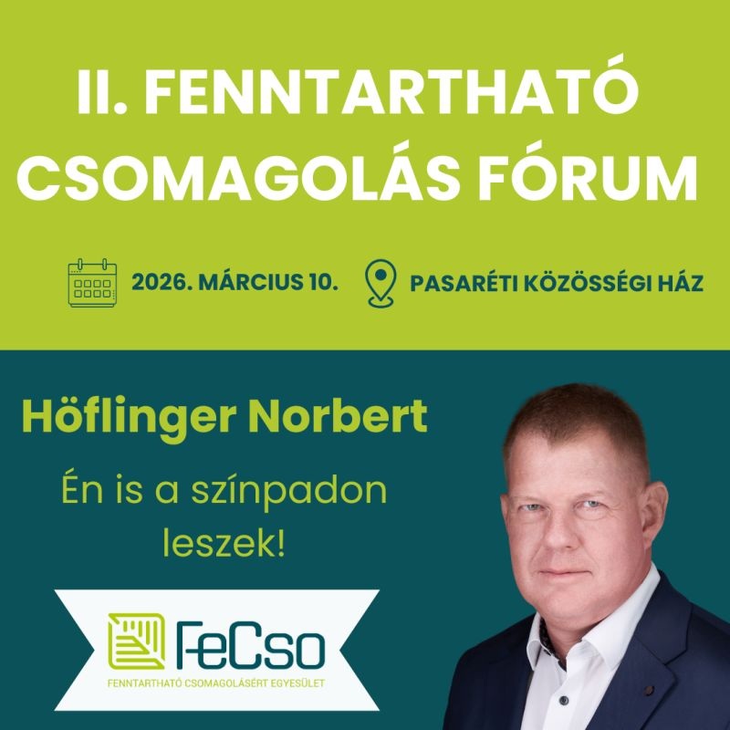 II. Fenntartható Csomagolás Fórum