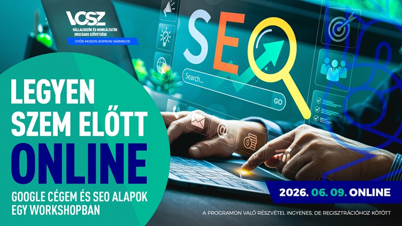 Legyen szem előtt on-line – Google Cégem és SEO alapok egy workshopban
